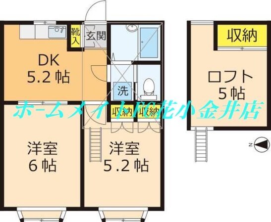 パティオヴィラの物件間取画像